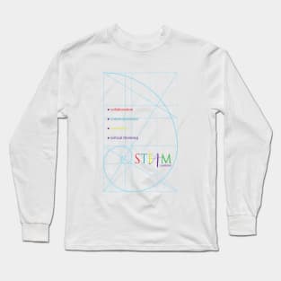 STEAM learning with Golden Ratio Long Sleeve T-Shirt